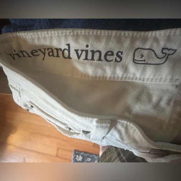 Vineyard Vines White Skinny Jeans with Embroidered Stars ~ Sz 00 💫 - Picture 5 of 5